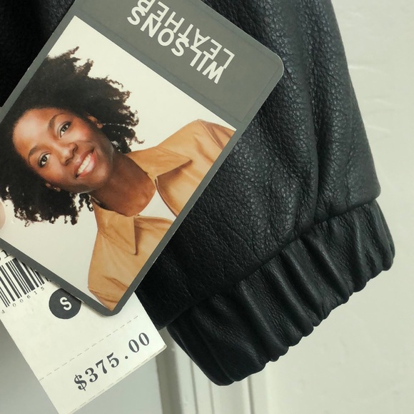 Wilson’s Leather Trench coat - Picture 2 of 5